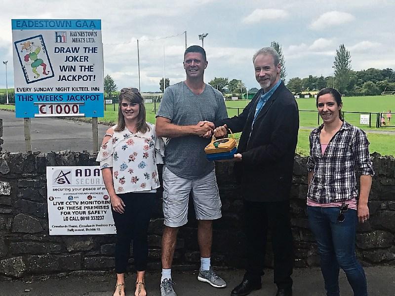 Grateful Kildare man donates lifesaving defibrillator after sudden health scare in Eadestown