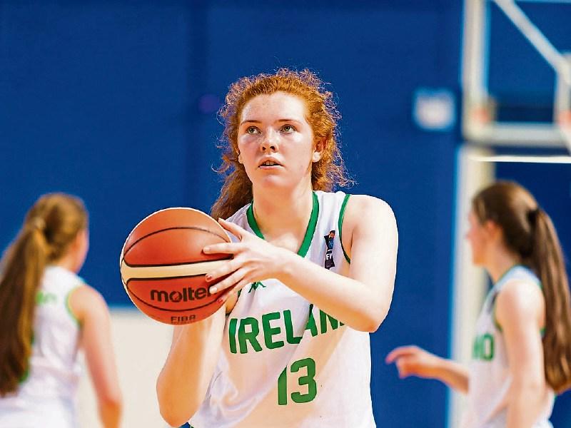 Kildare's Claire Melia helps U/18 Irish basketball team make history