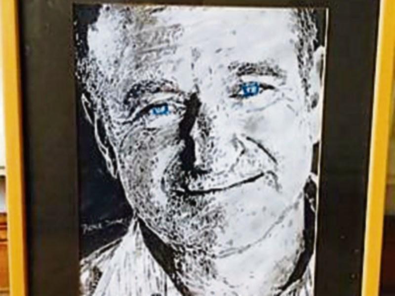 Kildare man spreads awareness of dyslexia with stunning Robin Williams portrait