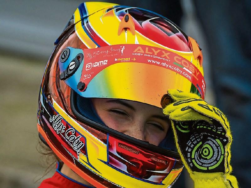 Second place and fastest lap for Newbridge driver, Alyx Coby last