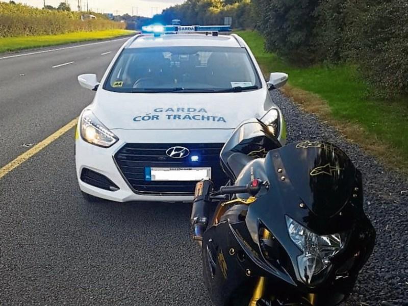 Kildare Gardai to prosecute two motorcyclists
