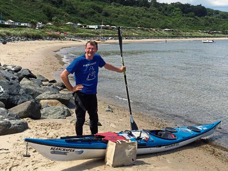 Newbridge man's epic sea trek raises €8.5k for two worthy charities