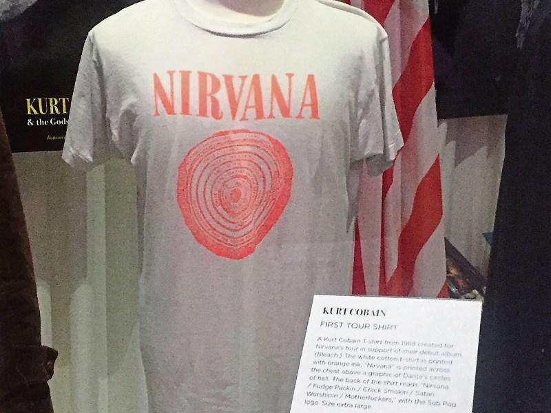 Treasured items from Nirvana legend Kurt Kobain on display in Newbridge