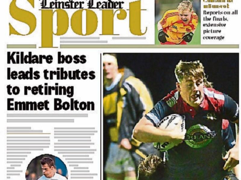 In this week's Leinster Leader Sport