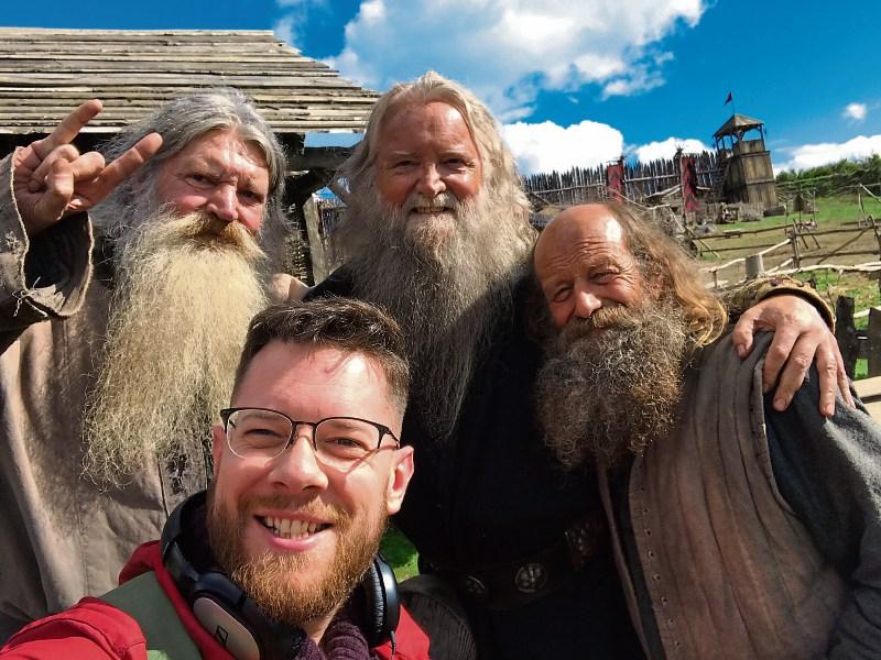 Kildare man in charge of behind the scenes podcast at hit TV show Vikings