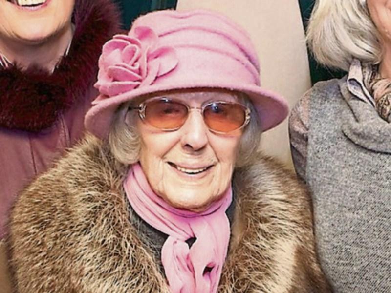 Well-known Naas socialite Vi Lawlor passes away at 94