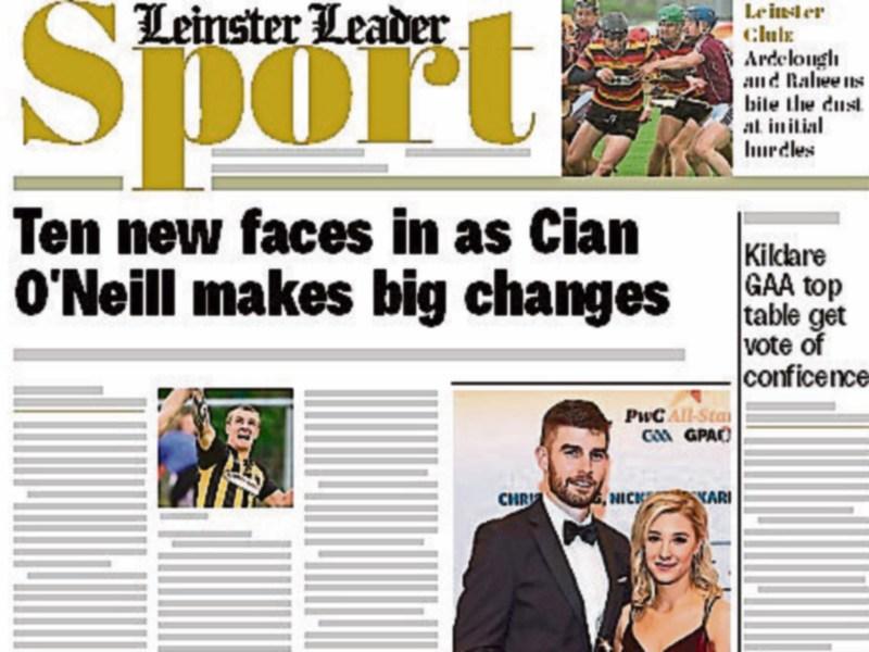 In this week's Leinster Leader Sport
