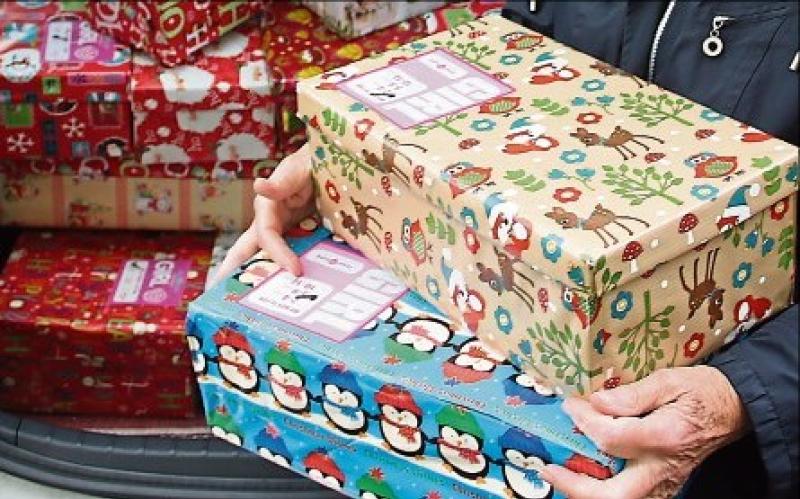 team hope christmas shoebox