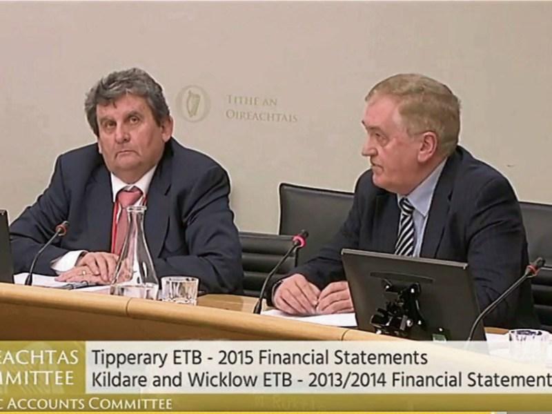 Kildare Wicklow Education Training Board CEO and Chair refused to answer PAC