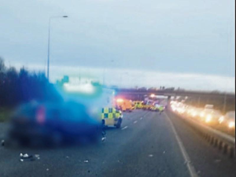 Traffic alert: Serious crash causes closure of N7 Northbound between Johnstown and Kill