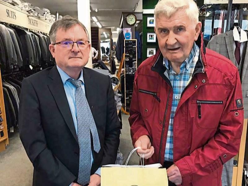 Micko gets togged out in Naas Menswear for RTE Doc