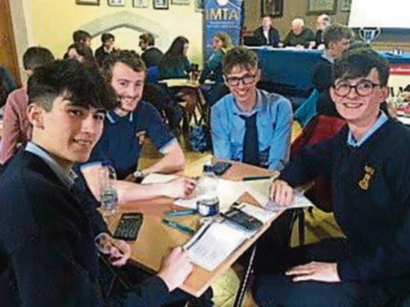 Newbridge Patrician students come second in All Ireland Maths quiz