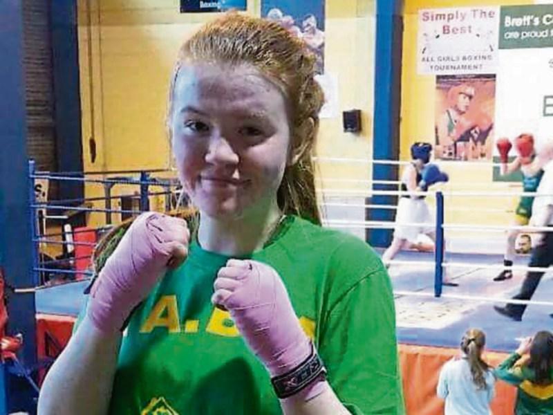 Clane's Caoimhe McHugh makes her mark at the Golden Gloves