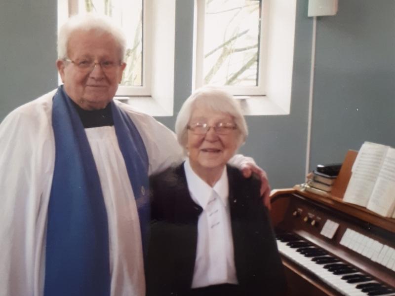 Nancy Walker retires as St Paul's Garrison Church organist