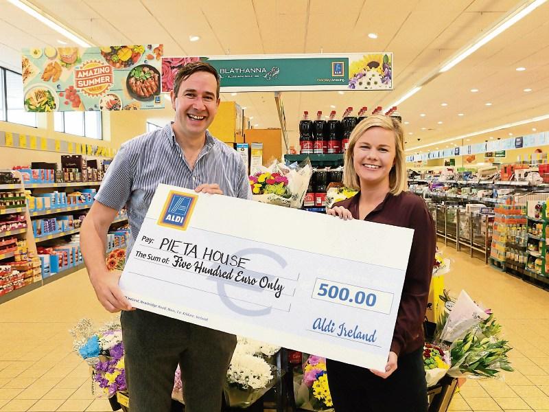 Five Kildare charities receive grants from Aldi