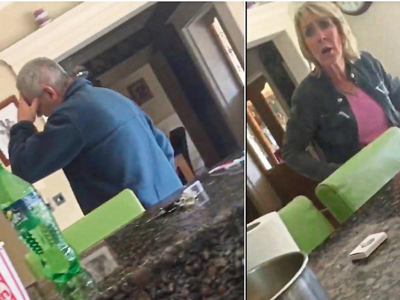 WATCH: Kildare girl videos parents hilarious reaction to hickey 
