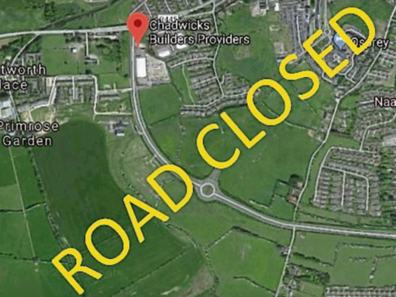 Road re-opened in Naas after burst gas pipe