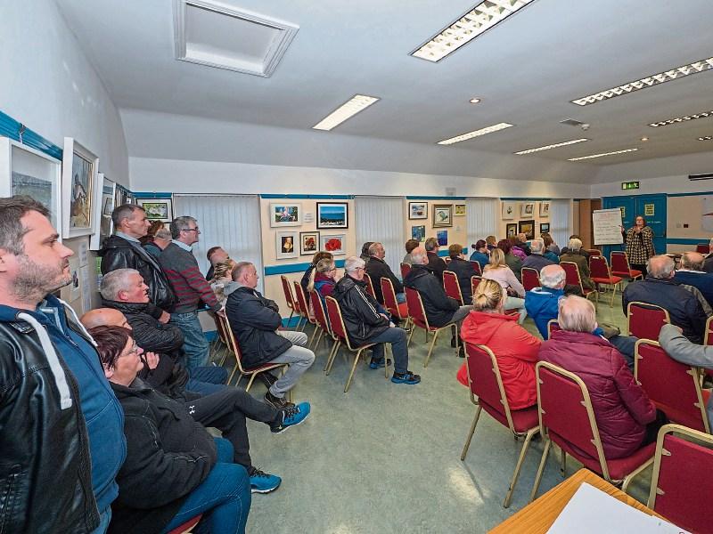 Good turnout for Magee Barracks meeting  in Kildare town