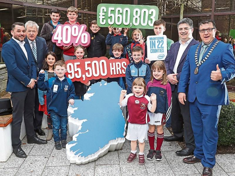 Intel donates €171,228 to organisations in Kildare