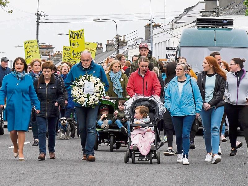 'Cervical cancer crisis is a national scandal' - Newbridge march told