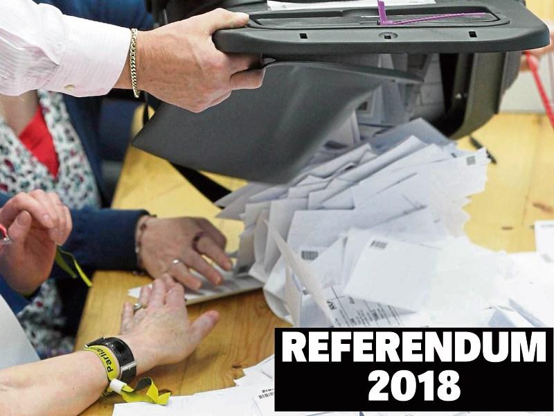 Huge Yes vote expected at Kildare referendum count today after exit polls confirm Repeal win