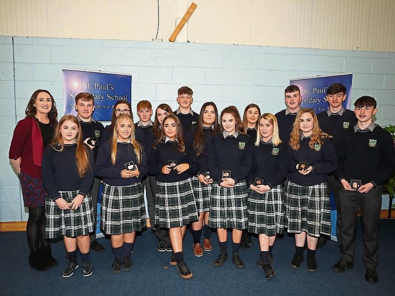St Paul's TY awards in Monasterevin
