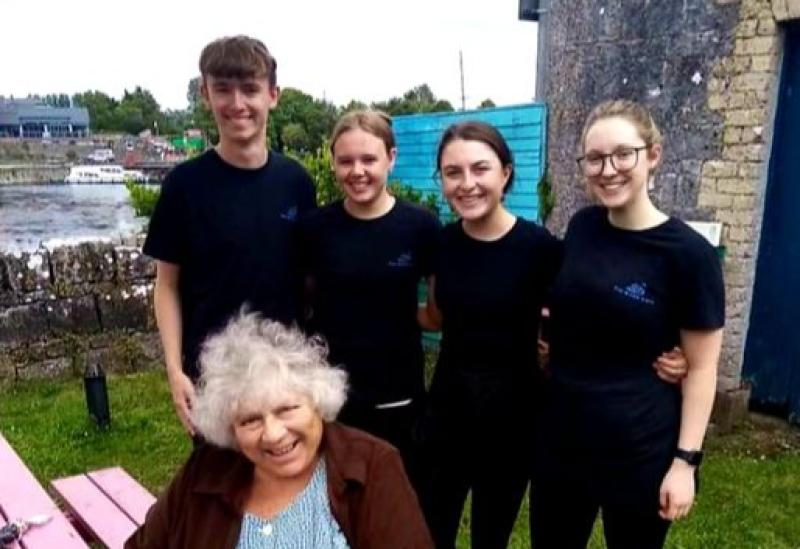 Harry Potter star takes time out at cafe in Offaly