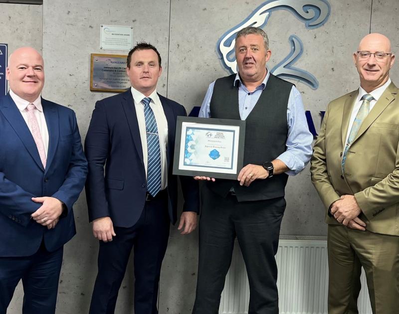 Kildare company has become the first approved industry training centre in Europe  