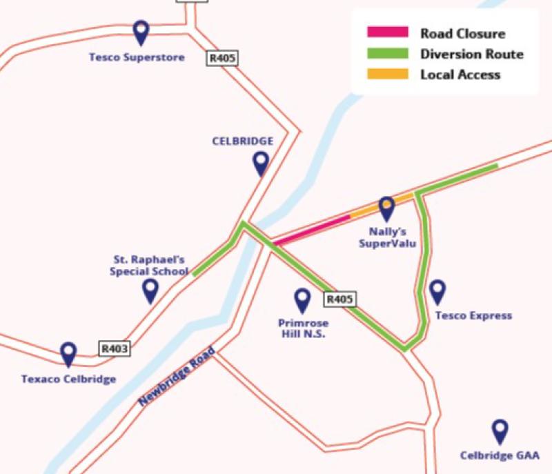 Irish Water to continue major upgrade to sewer network on the Dublin Road in Kildare