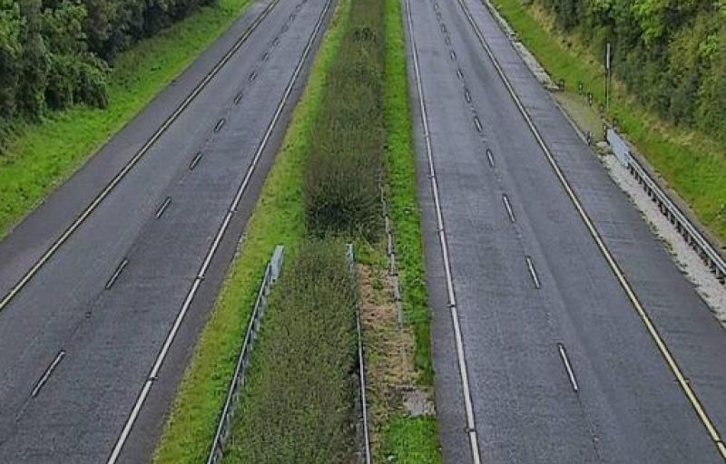 LATEST:  Section of M9 motorway closed due to crash 