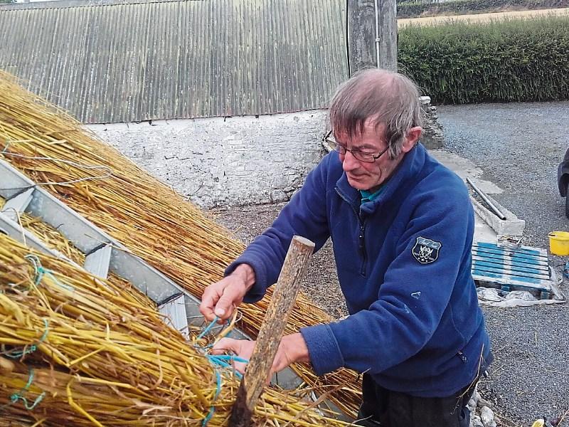 Third-generation Kildare thatcher works to save old tradition