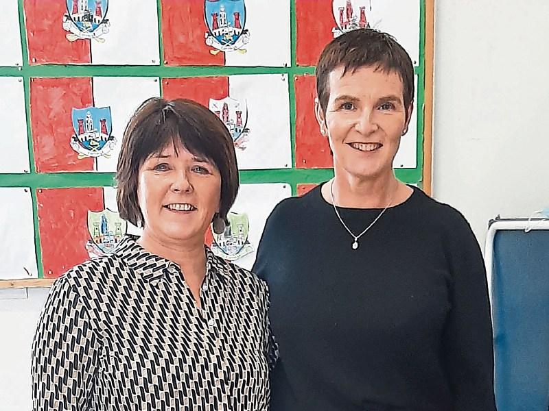 Newbridge, Co Kildare, principal and deputy retire