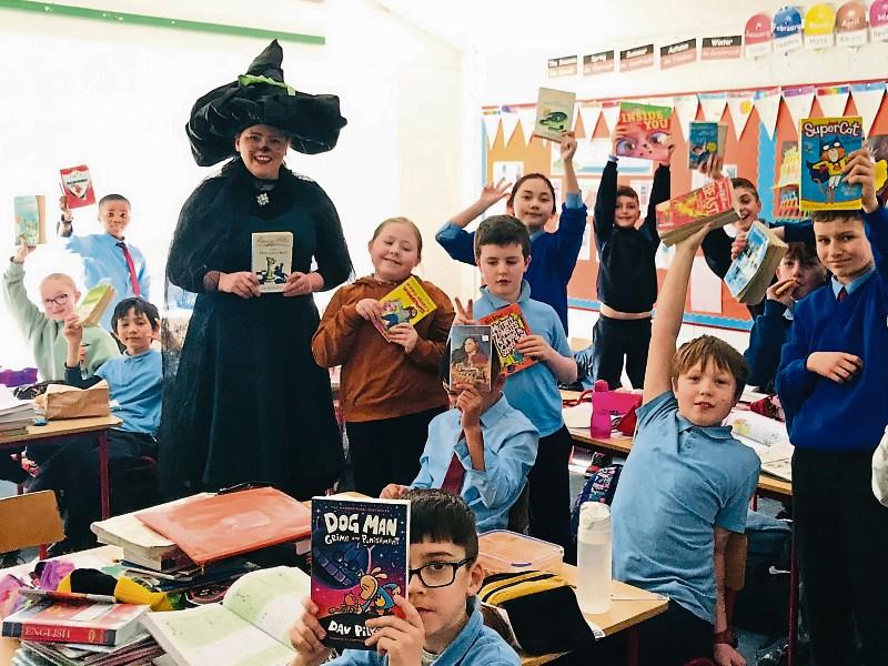 Newbridge, Co Kildare, school celebrates World Book Day with book tasting