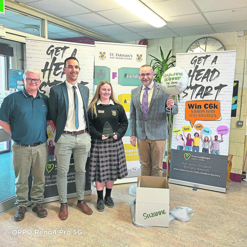 &euro;16,000 won by Kildare students in Cro&iacute; Laighean Credit Union Bursary 2022