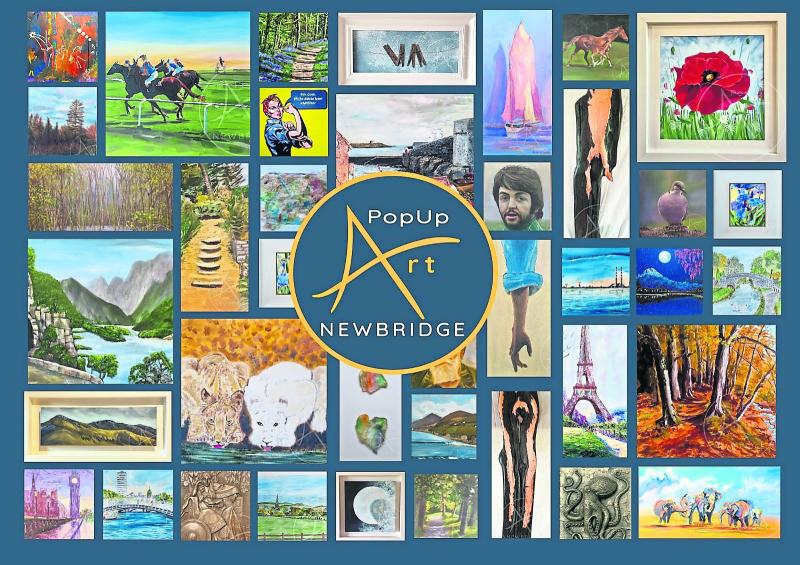 PopUpArt exhibition as part of June Fest in Newbridge, Co Kildare, this month