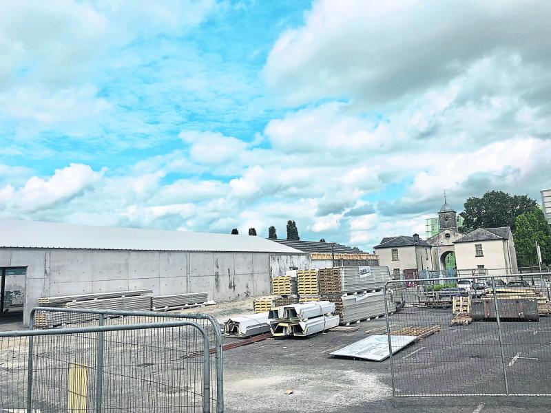 Kildare County Council revamping storage building beside Naas HQ site