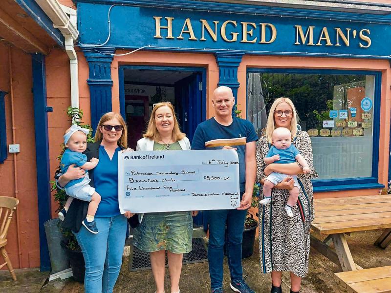 Whopping €5,500 raised for Kildare school's breakfast club at Jame Donohoe golf classic