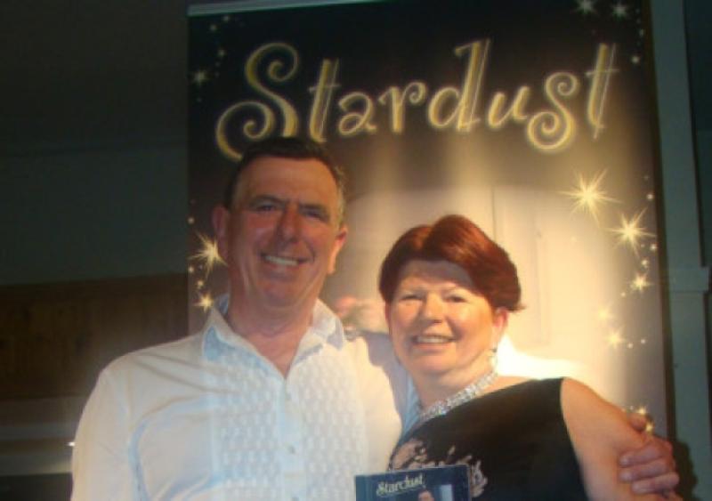 Joe O'Neill and Noeleen Eston of Stardust who recently launched a album. Photo: Tina Kelly
