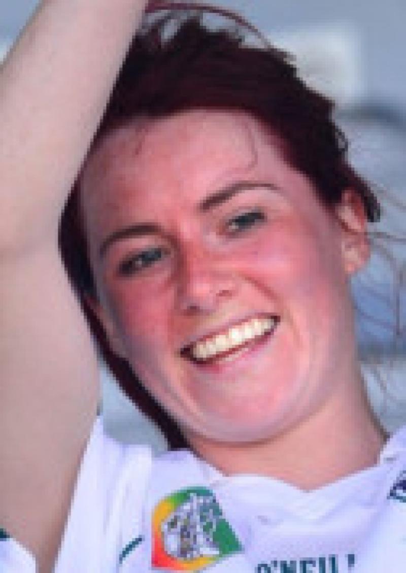 Kildare captain Clodagh Flanagan.
