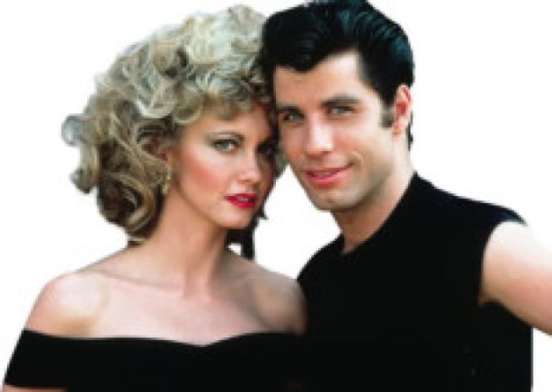 Sandy and Danny - Olivia Newton John and John Travolta in the screen classic Grease