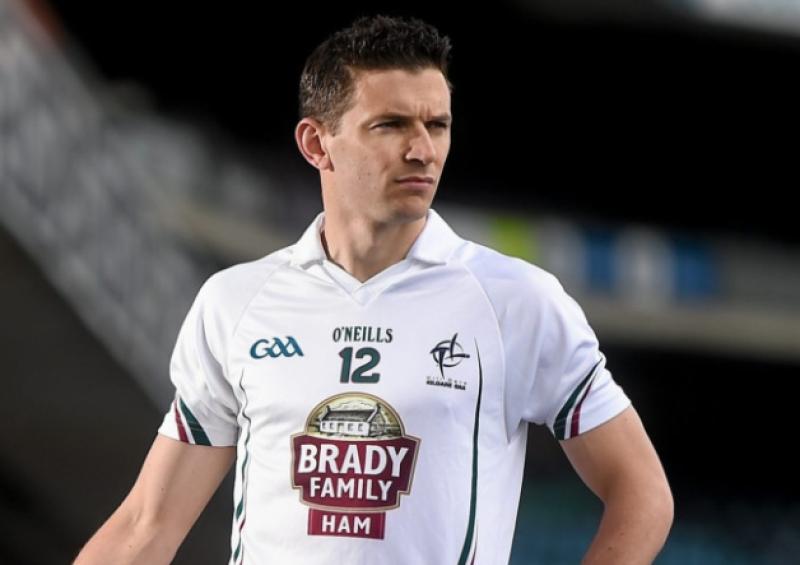 Kildare captain, Eamonn Callaghan.