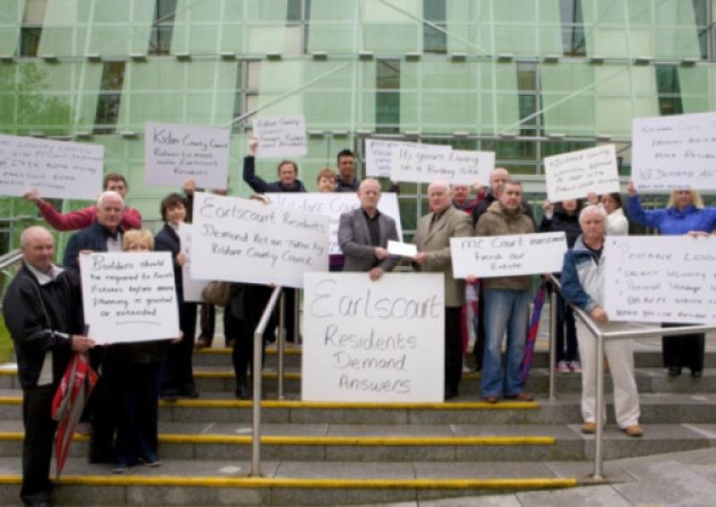 Kill residents protest at Kildare County Council Kildare Live