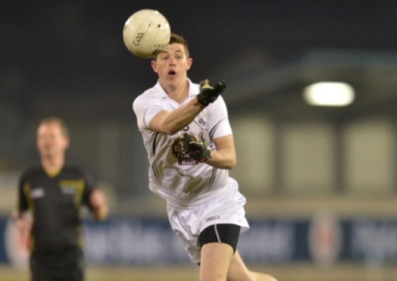 Paddy Brophy of Kildare against Laois in the Leinster under 21 football semi final at Parnell Park. Photo: Adrian Melia