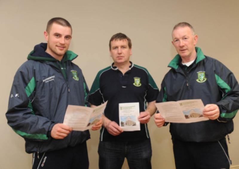 Moorefield GAA Club. Daryl Flynn, Martin Murray, Pat Flynn,   Photo. Jimmy Fullam.