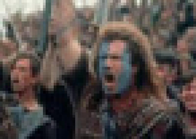 Mel Gibson on the Curragh.