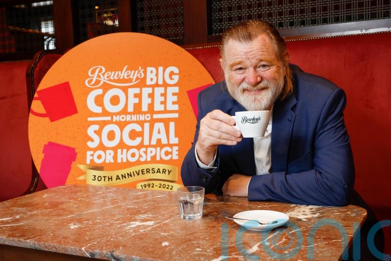 Hollywood’s Brendan Gleeson backs coffee morning for ‘life-affirming’ hospices