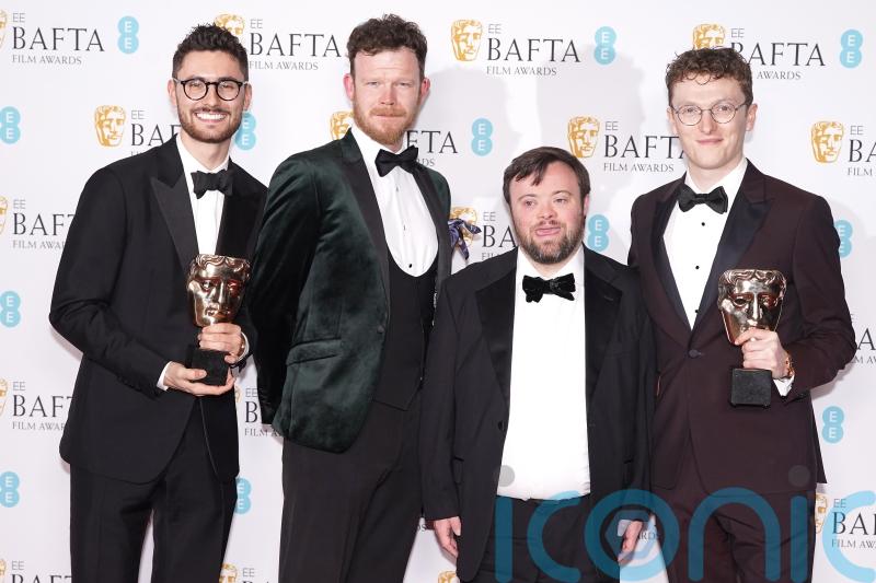'This hand appeared' - Irish actor starstruck on way to Baftas stage after short film win