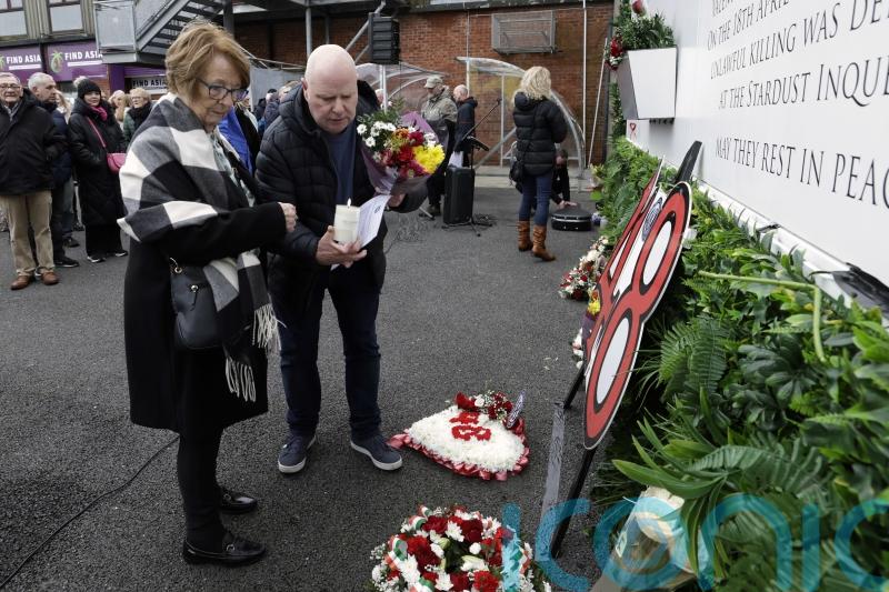 Vigil held in Dublin to remember Stardust victims