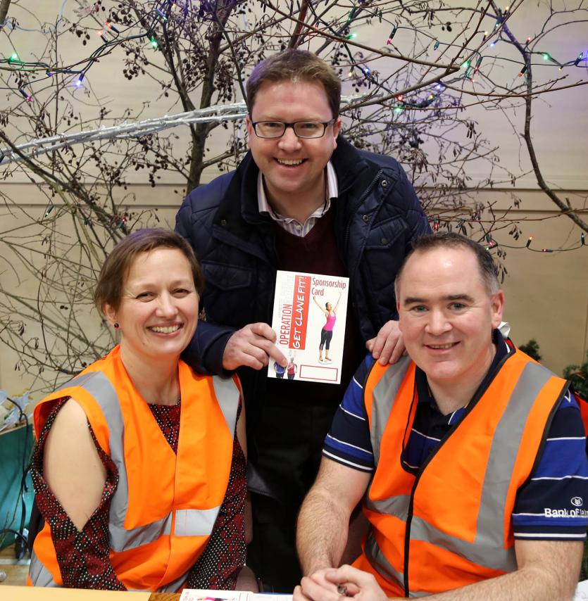 TD James Lawless with leaders Liz Dagg Fitzpatrick and Tommy Dillon