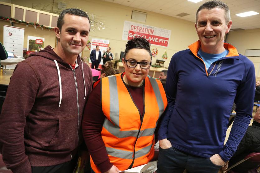 Declan Behan, Nicky Collins and Daragh Deans